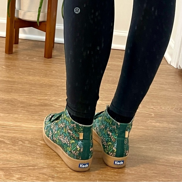 RARE Rifle Paper Co. x Keds Tapestry Everyday Triple Decker Hi Sneaker - Picture 16 of 16